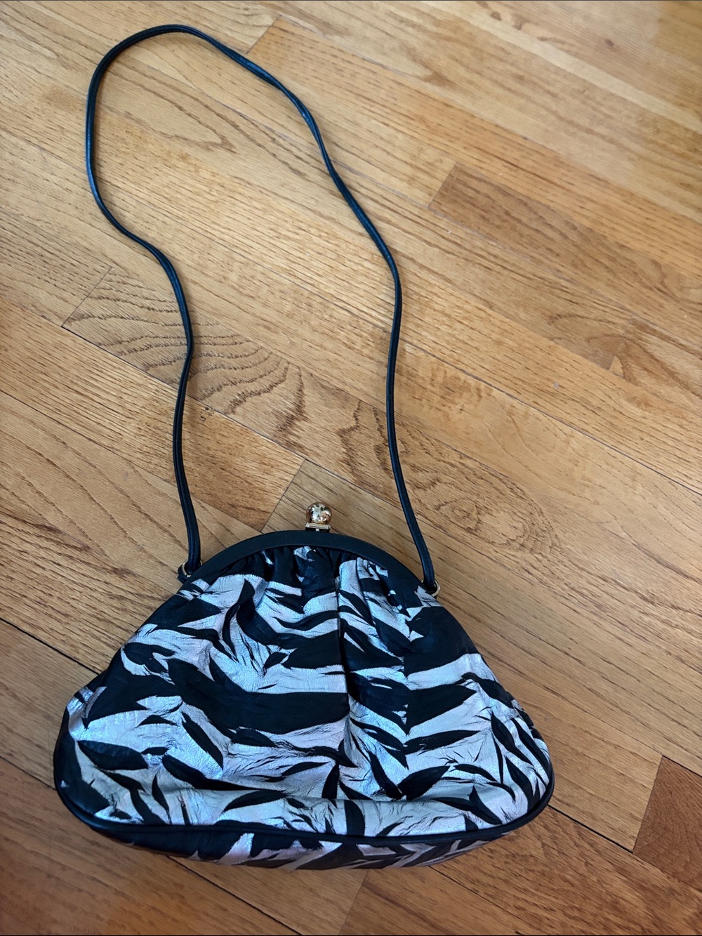 Vintage Fancy Nancy Learher crossbody